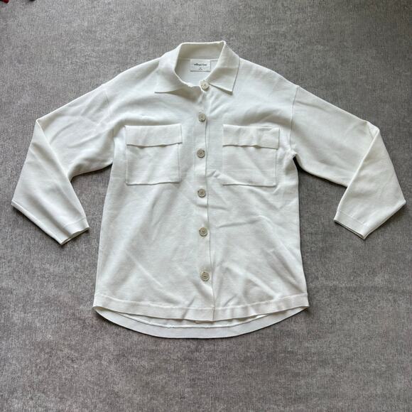 Aritzia Cream Sweater Jacket - Picture 1 of 7